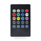 Car RGB LED Strip Light Wireless Remote Control and Voice Control