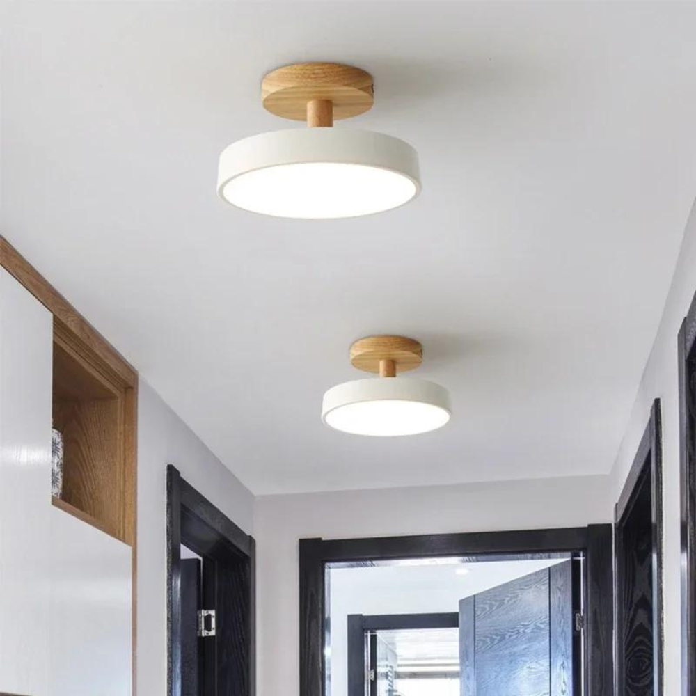 Compact modern LED ceiling lamp