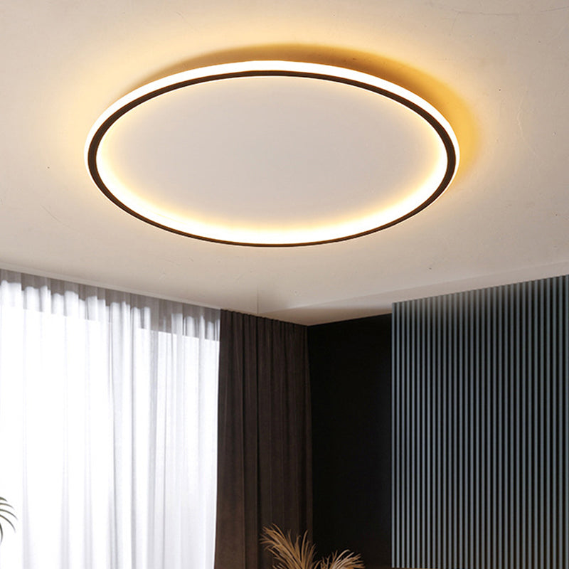 Modern Scandinavian LED ceiling lamp with remote control - DimmaHaus lamp and energy efficient