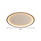 Modern Scandinavian LED ceiling lamp with remote control - DimmaHaus lamp and energy efficient