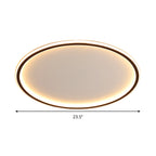 Modern Scandinavian LED ceiling lamp with remote control - DimmaHaus lamp and energy efficient