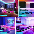33Ft LED strip lights with IR 44-key remote control
