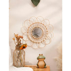 Madigas | Handmade Rattan Decorative Wall Mirror
