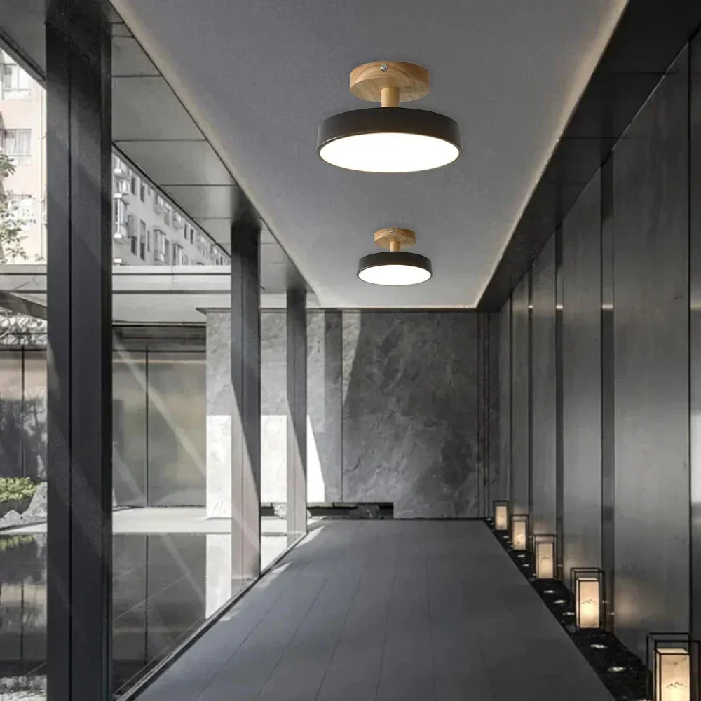 Compact modern LED ceiling lamp