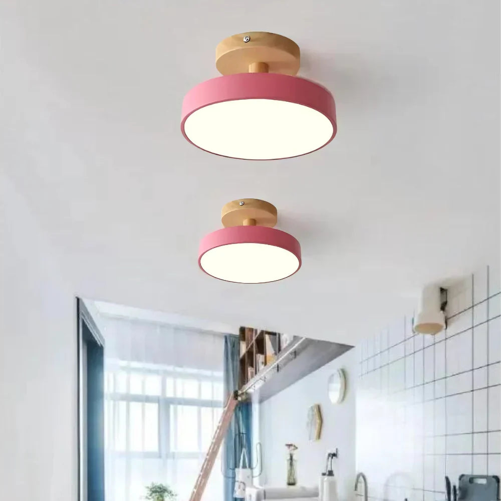 Compact modern LED ceiling lamp