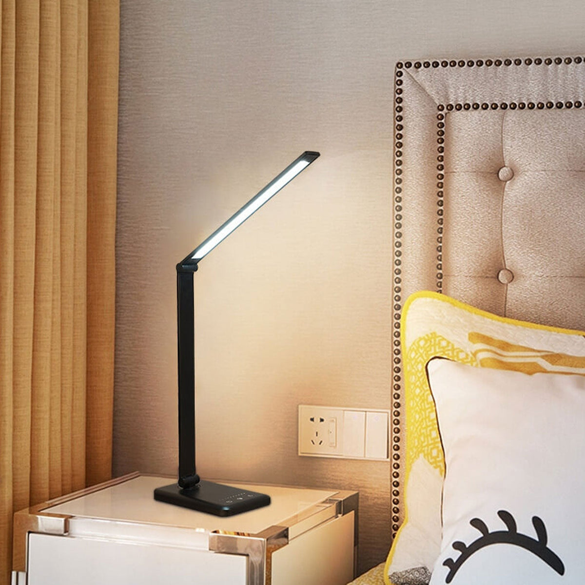 Nordic Creative Foldable Touch Dimmer LED Desk Lamp