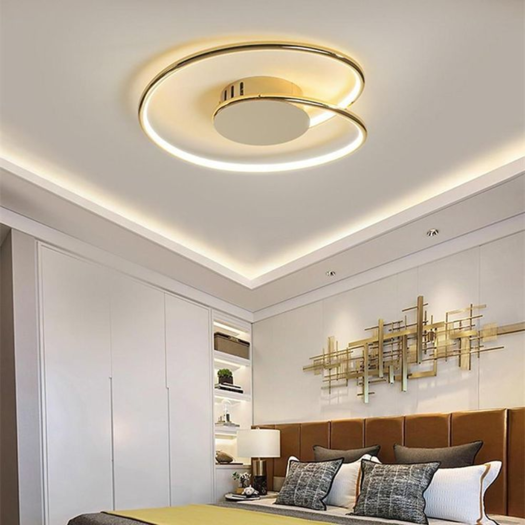 Luxury LED ceiling lamp for the bedroom