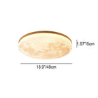 LunaGlow - Moon lamp ceiling lamp with gentle LED lighting