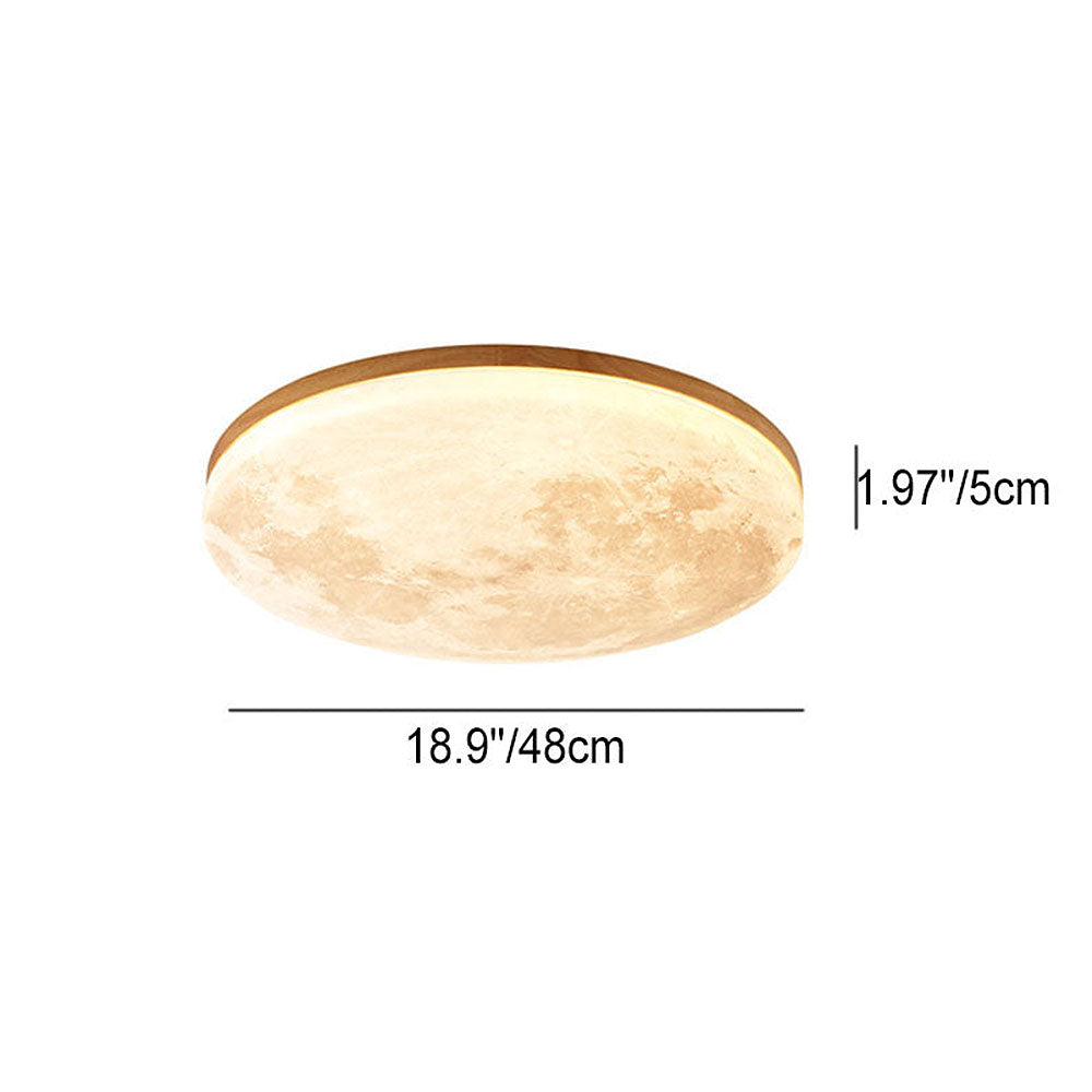 LunaGlow - Moon lamp ceiling lamp with gentle LED lighting