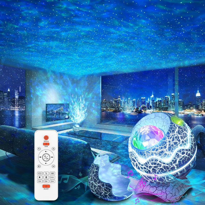 4 in 1 star and galaxy projector with Bluetooth speaker