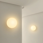 Stylish glass wall lamp