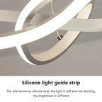 Modern LED ceiling lamp - WaveGlow