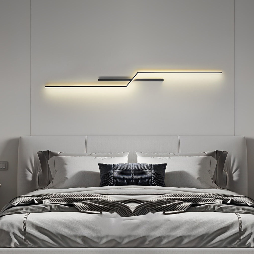 Lines Kreativ LED Modern Minimalist Wall Lamp Decorative Wall Lights Lighting
