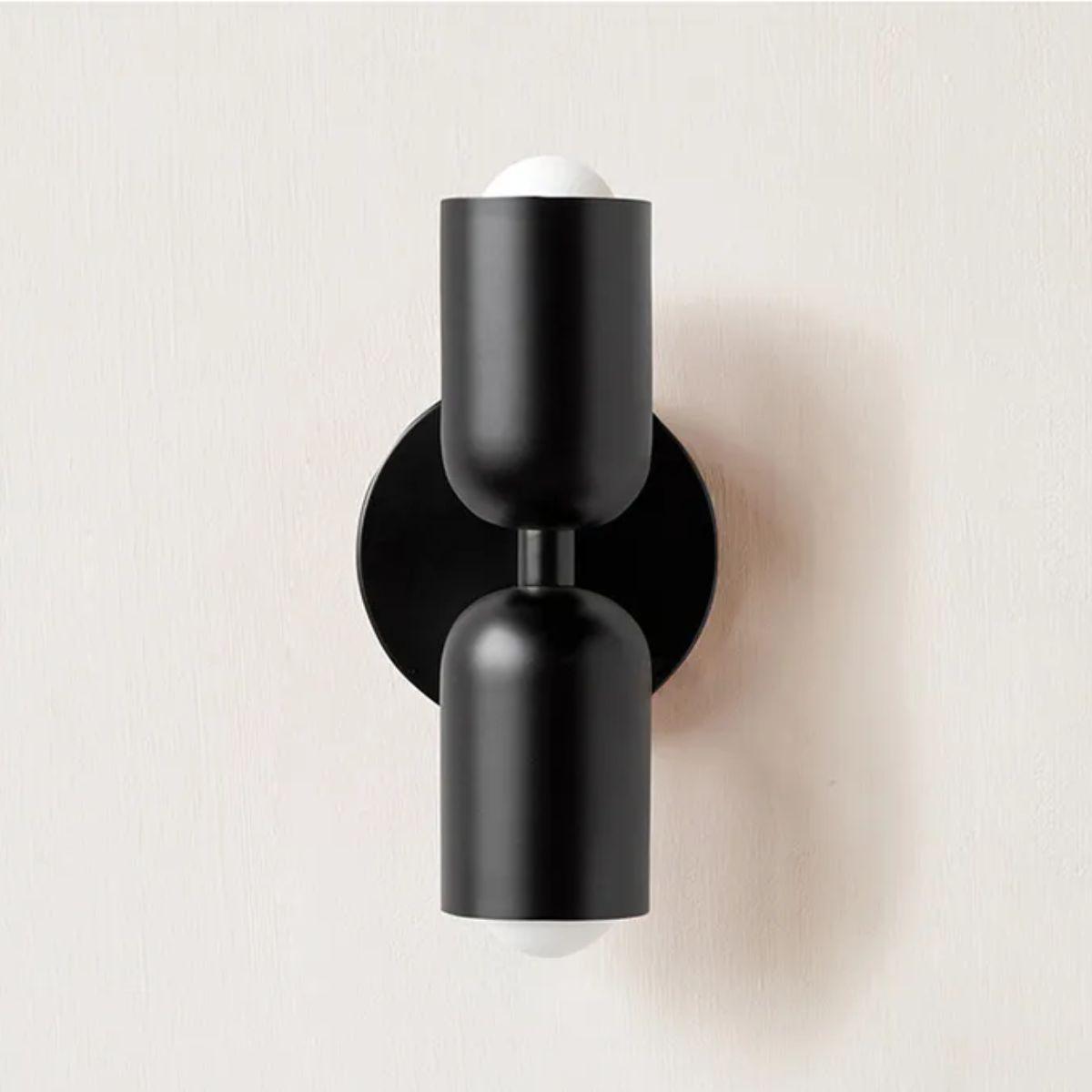 Wall lamps Modern Glass Double Shade Lamp