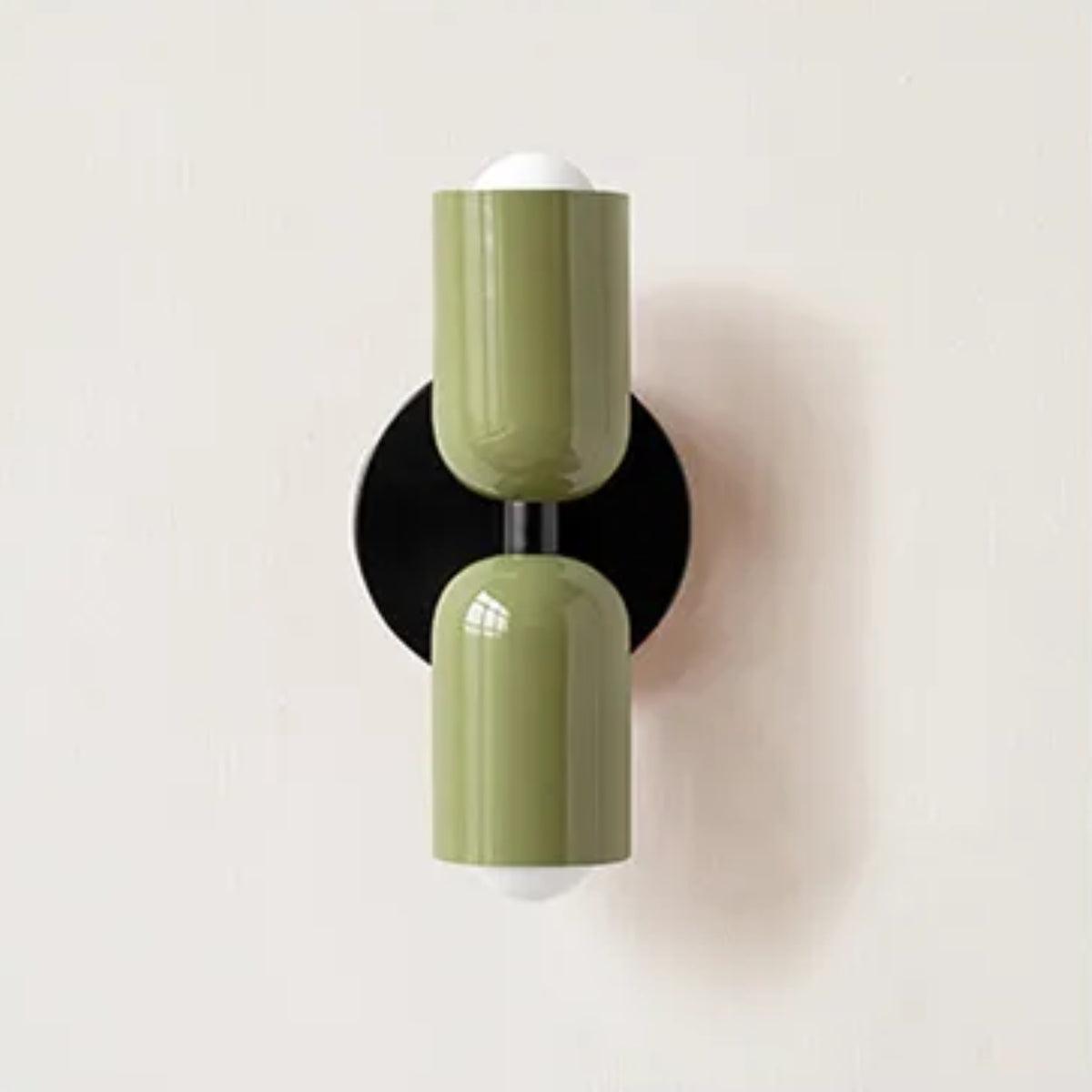 Wall lamps Modern Glass Double Shade Lamp