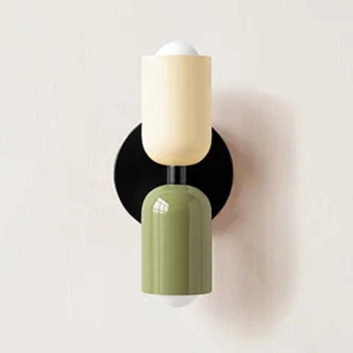 Wall lamps Modern Glass Double Shade Lamp