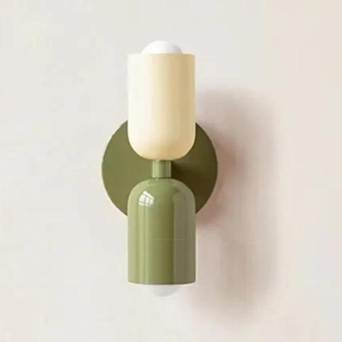 Wall lamps Modern Glass Double Shade Lamp