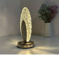 Modern & Luxurious Peacock Table Lamp - CrystalGlow