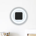 Square and round wall lamps modernism metal LED bedroom wall light in black and white