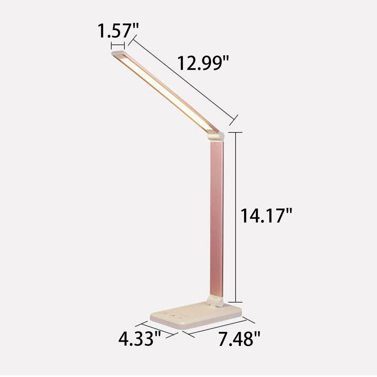 Nordic Creative Foldable Touch Dimmer LED Desk Lamp