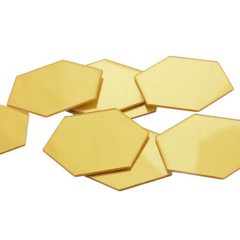 Madigas | Hexagonal Mirror Wall Sticker