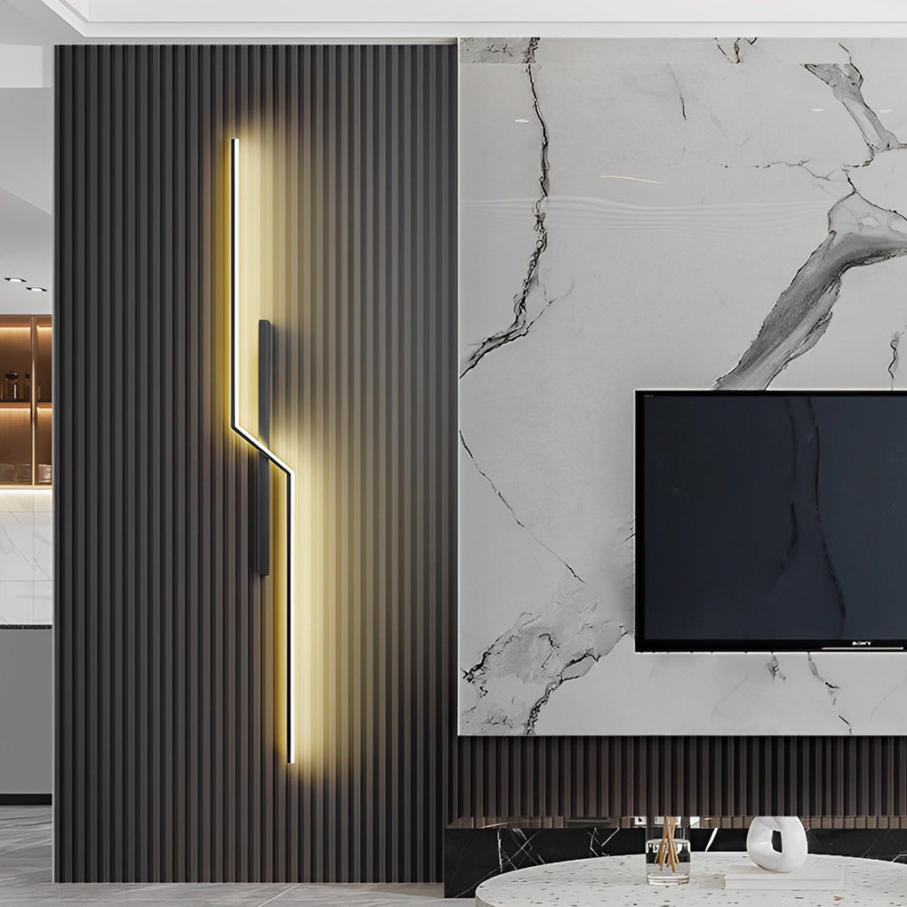 Lines Kreativ LED Modern Minimalist Wall Lamp Decorative Wall Lights Lighting