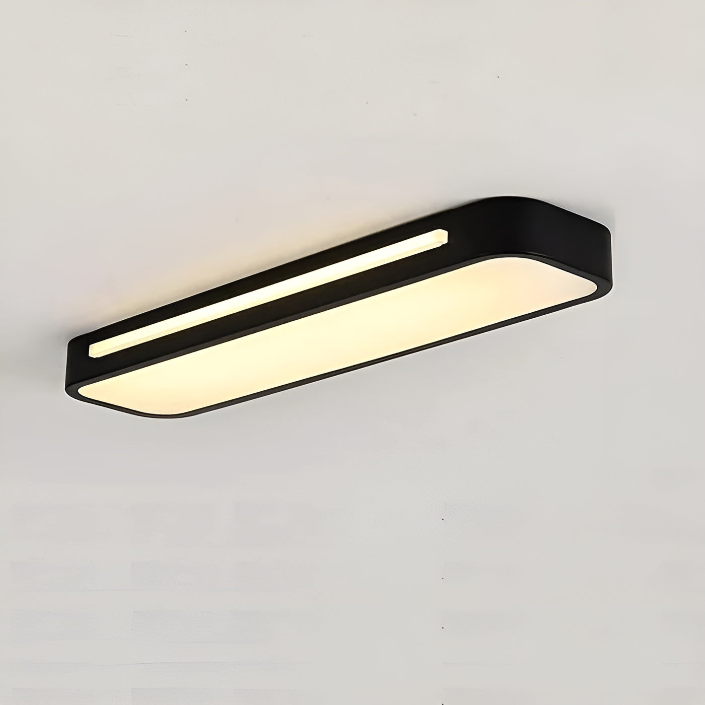 Rectangular ceiling light – Clear lines & modern design | Perfect for living room and dining area