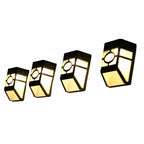 Solar LED Wall Light – Energy Saving and Weatherproof | 2-Pack for Outdoor Use