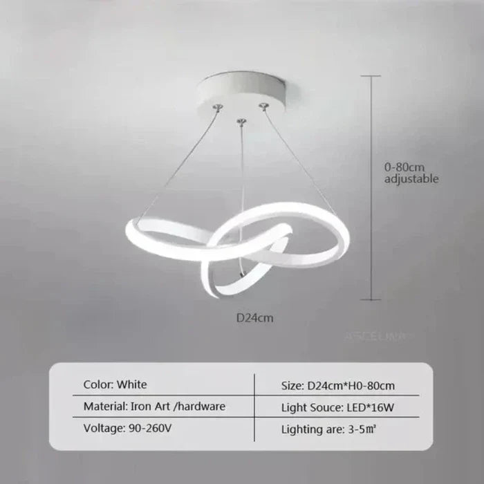 WaveGlow Ceiling Light – Stylish LED Ceiling Lighting Home Lamp