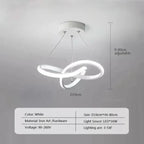 Modern LED ceiling lamp - WaveGlow