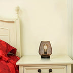 RusticMesh Table Lamp Set Industrial Style and Ambient Lighting