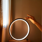 LED Minimalist dimmable round table lamp - RumiLight