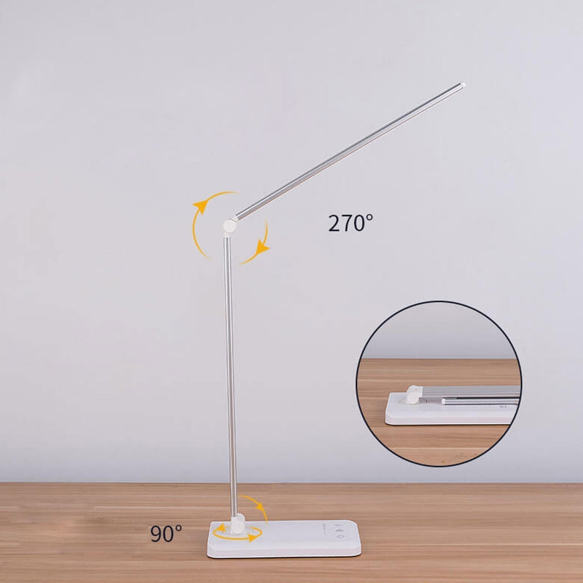 Nordic Creative Foldable Touch Dimmer LED Desk Lamp