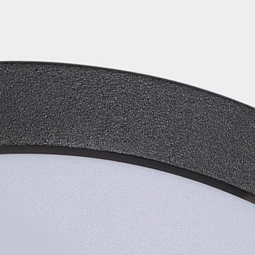 Modern Minimalistic Waterproof Round Aluminum Acrylic LED Outdoor Ceiling Light for Garden