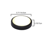 Modern Minimalistic Waterproof Round Aluminum Acrylic LED Outdoor Ceiling Light for Garden