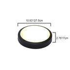 Modern Minimalistic Waterproof Round Aluminum Acrylic LED Outdoor Ceiling Light for Garden