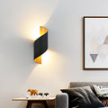 Modern Minimalistic Waterproof Spiral Aluminum Acrylic LED Wall Light for Bedroom