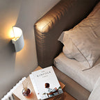 Modern Minimalistic Waterproof Spiral Aluminum Acrylic LED Wall Light for Bedroom
