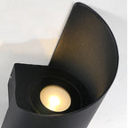 Modern Minimalistic Waterproof Spiral Aluminum Acrylic LED Wall Light for Bedroom