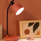Modern Minimalist Round Folded ABS LED Table Lamp For Living Room