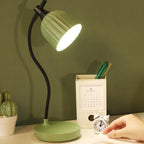 Modern Minimalist Round Folded ABS LED Table Lamp For Living Room