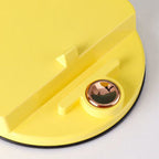 Modern Minimalist Round Folded ABS LED Table Lamp For Living Room