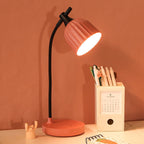 Modern Minimalist Round Folded ABS LED Table Lamp For Living Room