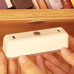 Modern Minimalistic Rechargeable Magnetic Suction Cup Plastic Strip Rectangular LED Wall Light Night Light For Learning