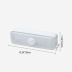 Modern Minimalistic Rechargeable Magnetic Suction Cup Plastic Strip Rectangular LED Wall Light Night Light For Learning
