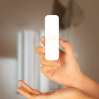 Modern Minimalistic Rechargeable Magnetic Suction Cup Plastic Strip Rectangular LED Wall Light Night Light For Learning
