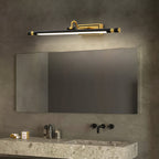 Luxury Black-Gold Mirror Lamp – LumoGold | Madigas