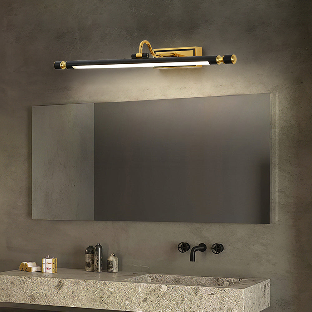 Luxury Black-Gold Mirror Lamp – LumoGold | Madigas
