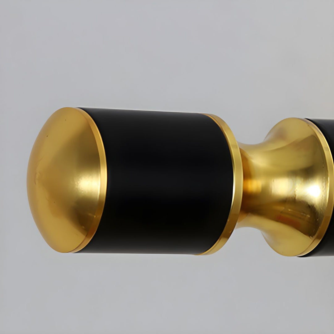 Luxury Black-Gold Mirror Lamp – LumoGold | Madigas