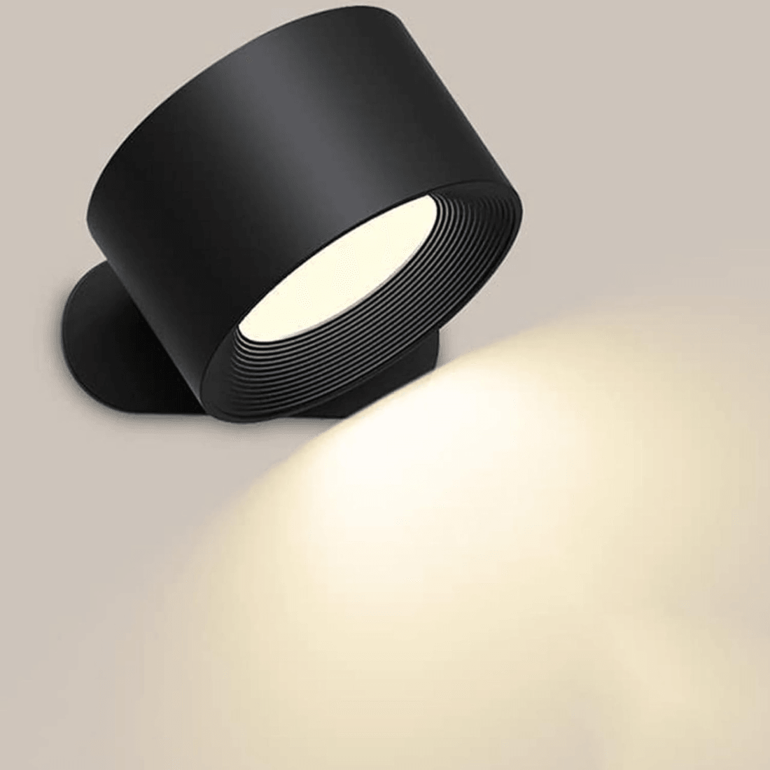 360° cordless rechargeable wall lamp | Versatile LED lighting solution